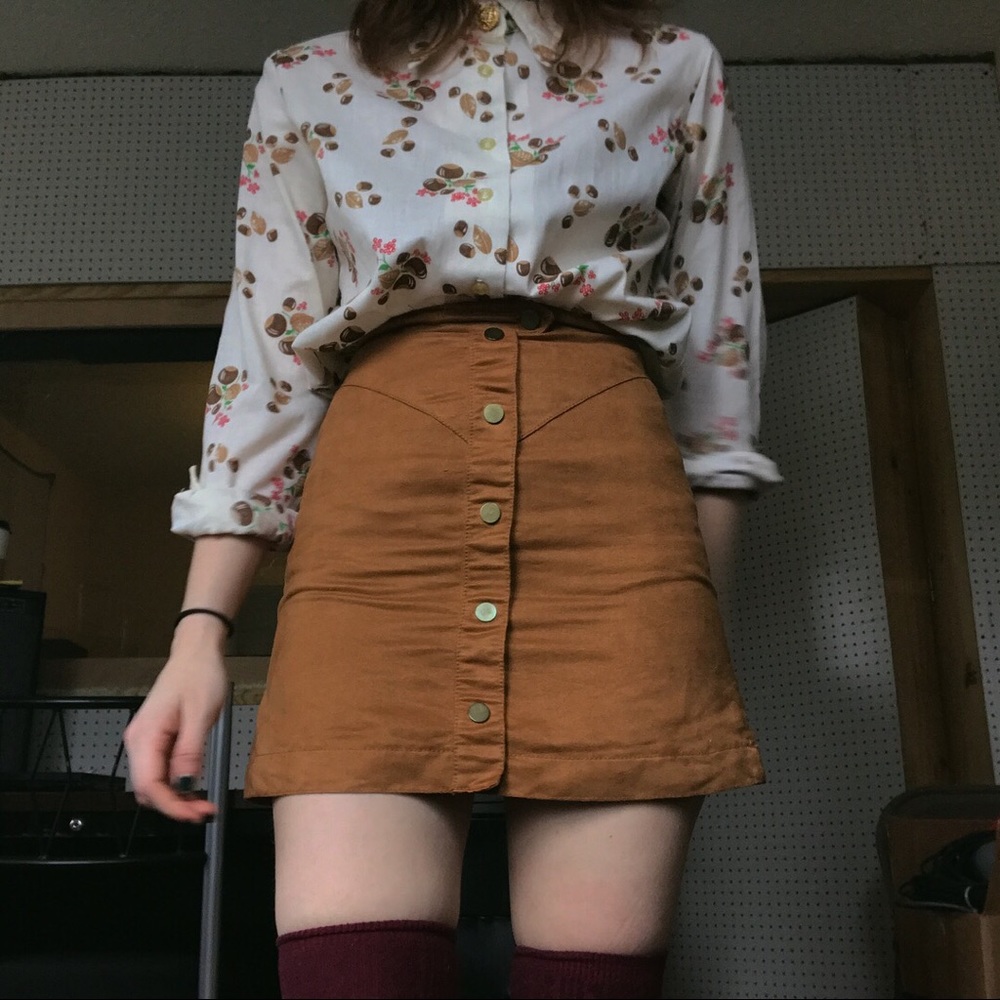✨SOLD✨ “Suede” Skirt